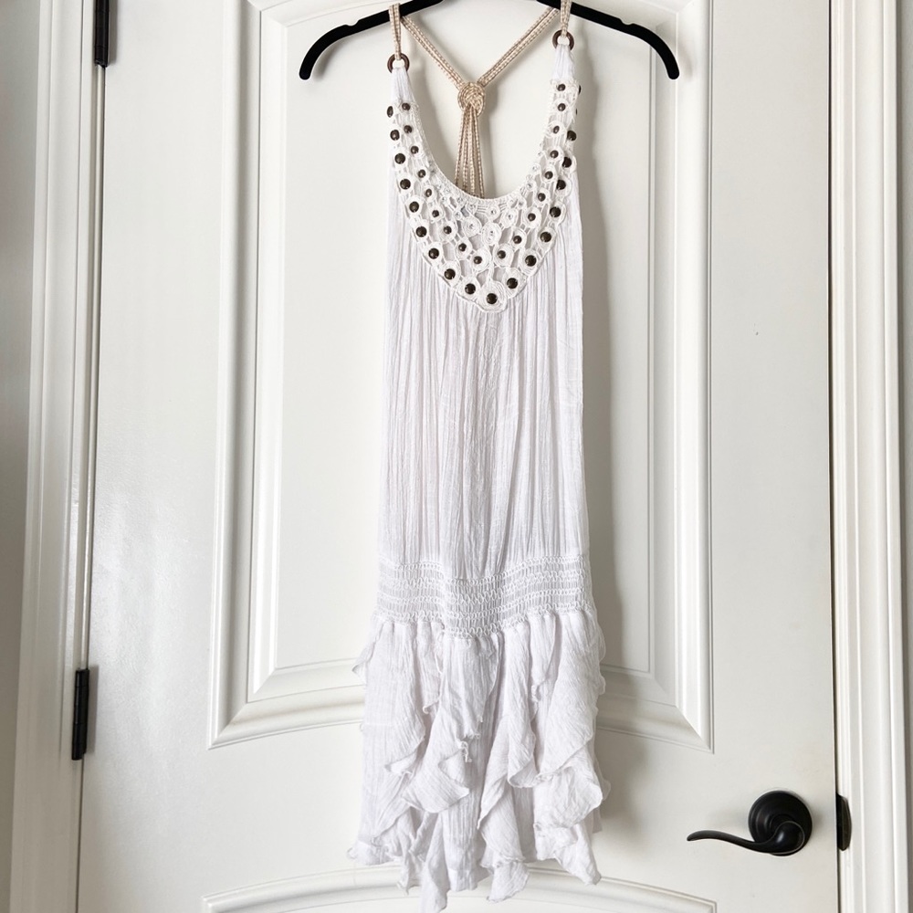 White Windsor Beach Dress
